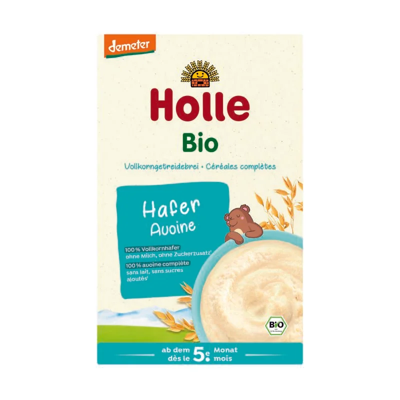 Holle BIO Demeter kaszka owsiana pełnoziarnista, 250 g