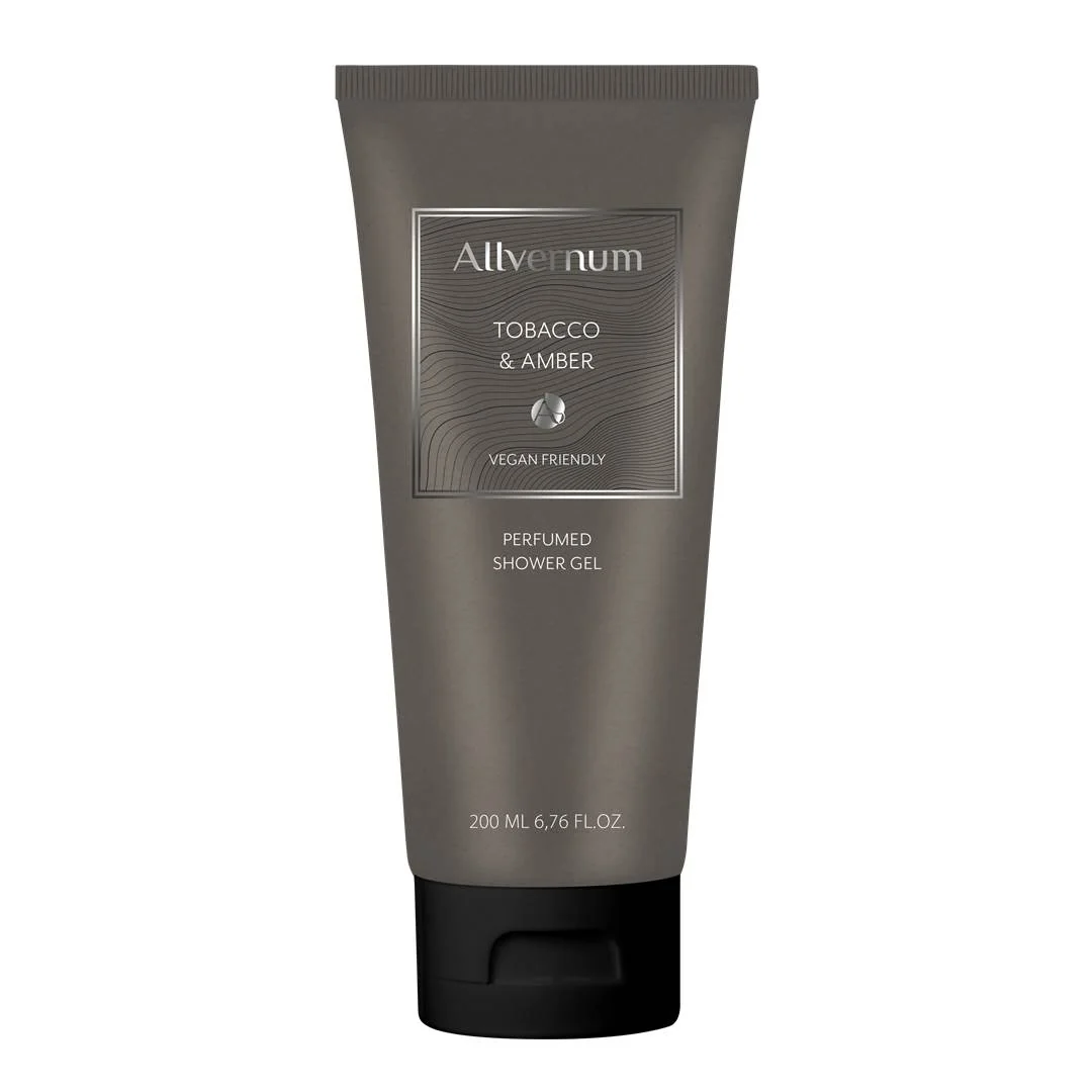 Allvernum perfumowany żel pod prysznic Tobacco & Amber, 200 ml