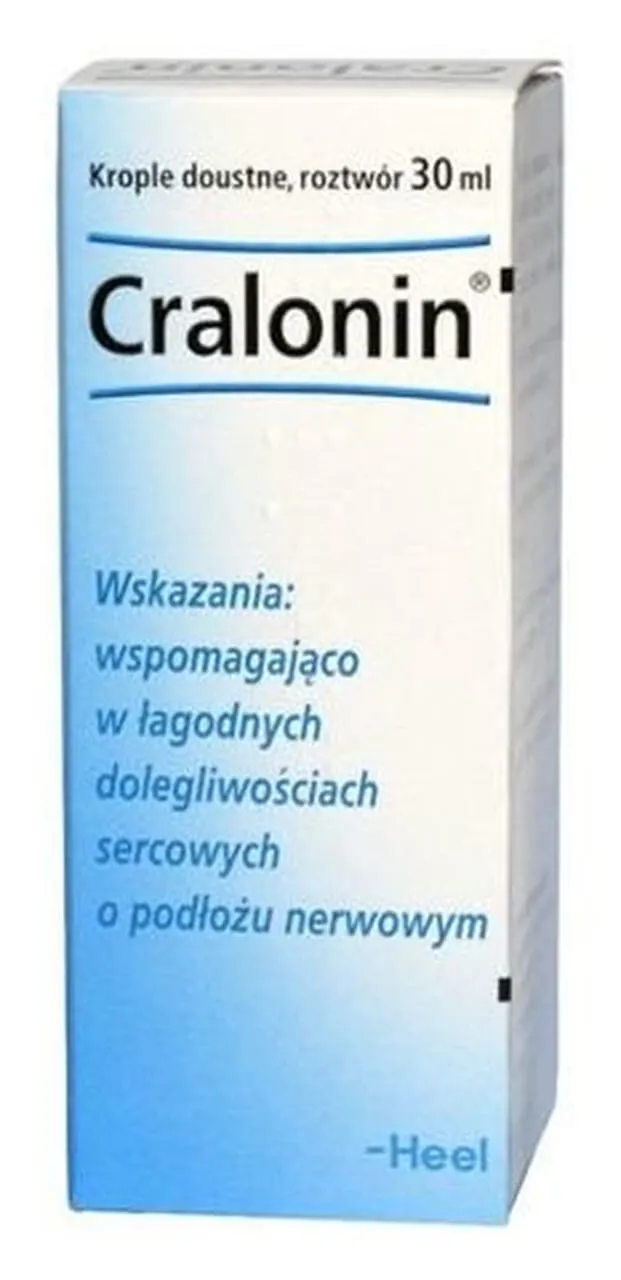 Heel-Cralonin, krople doustne, 30 ml