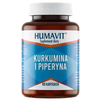 Humavit Kurkumina i Piperyna, suplement diety, 60 kapsułek