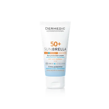 Dermedic Sunbrella krem ochronny do twarzy do skóry suchej i normalnej SPF 50+, 50 g