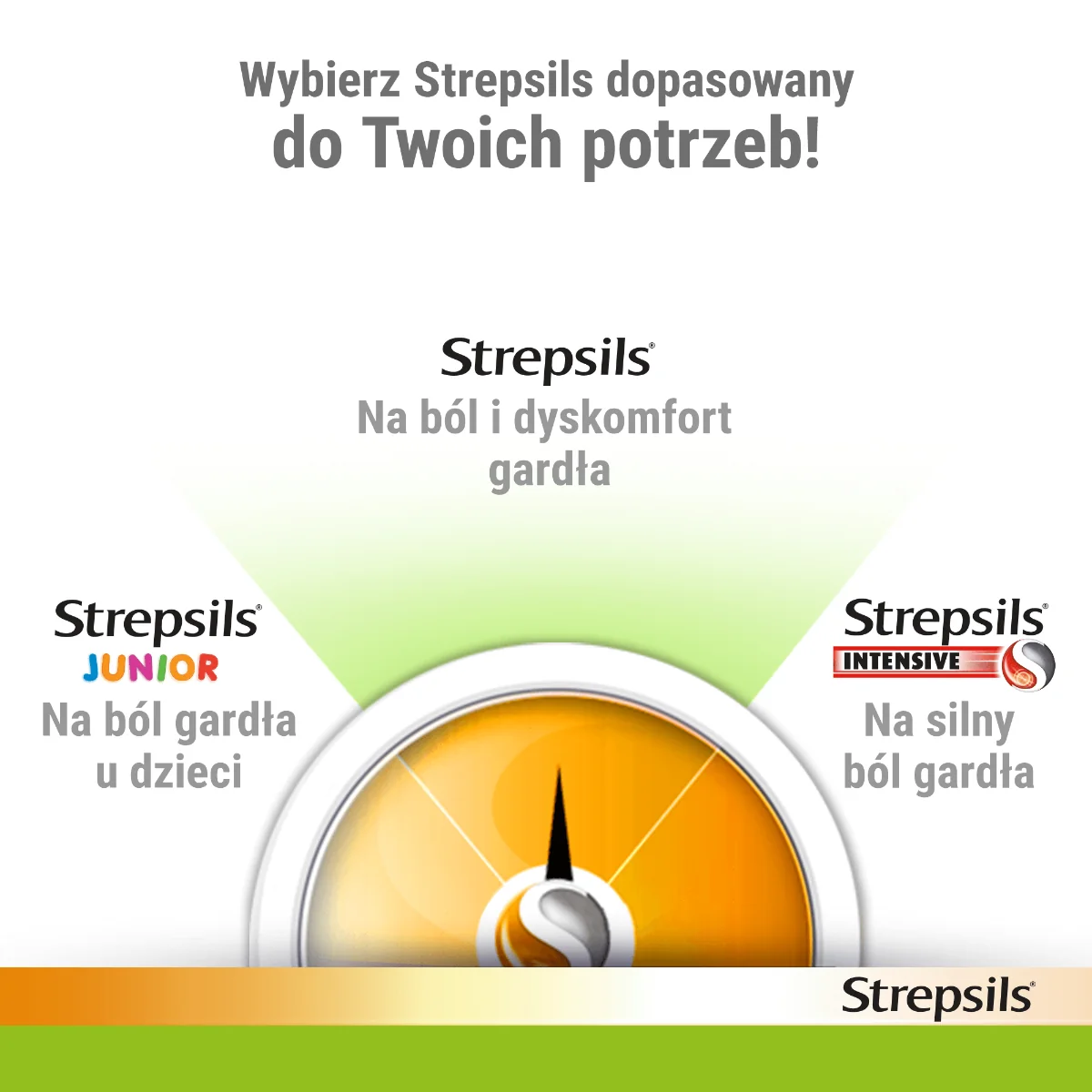Strepsils pomarańczowy z witaminą C 24 pastylki twarde