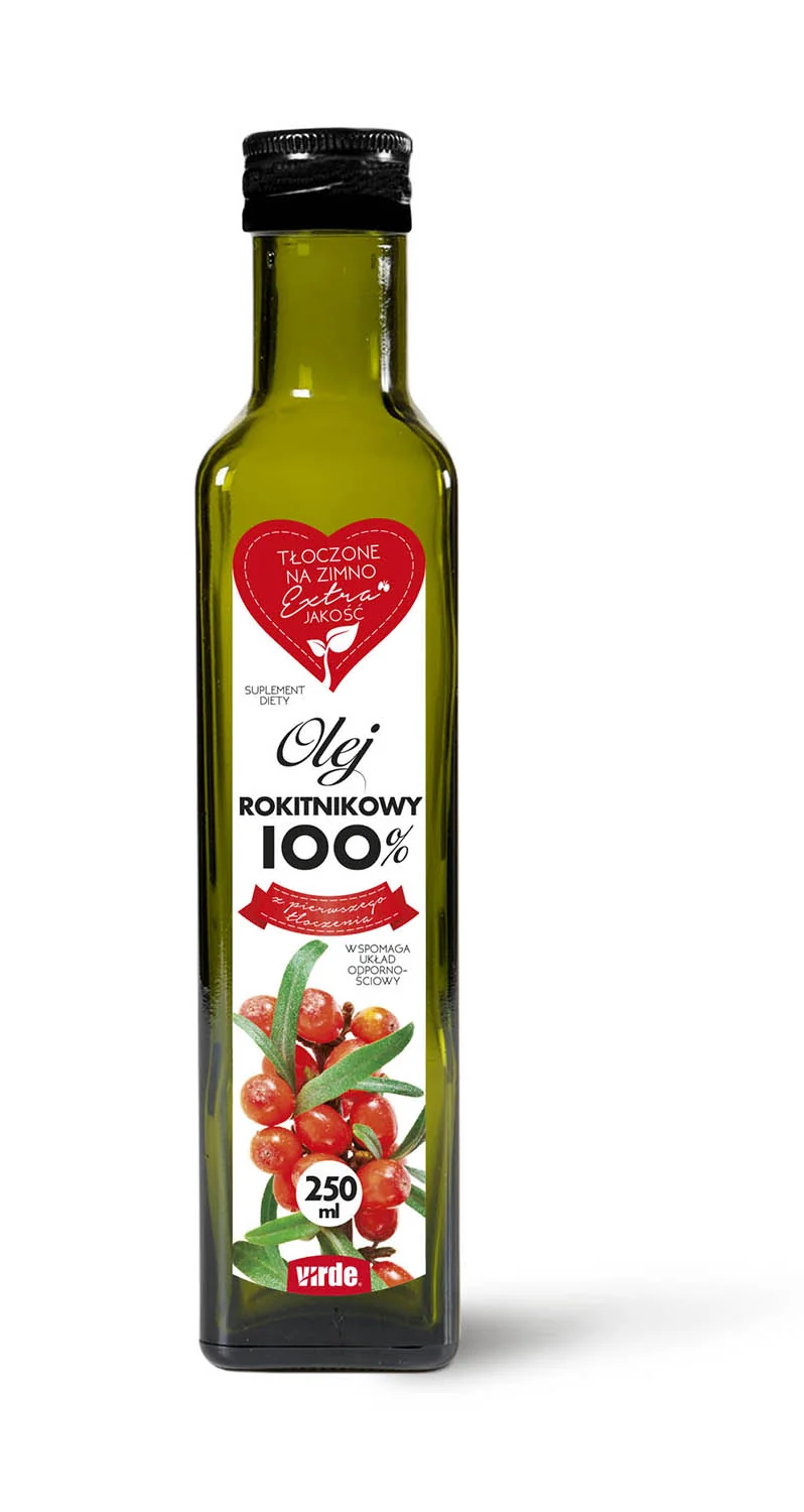 Virde olej rokitnikowy 100%, 250 ml