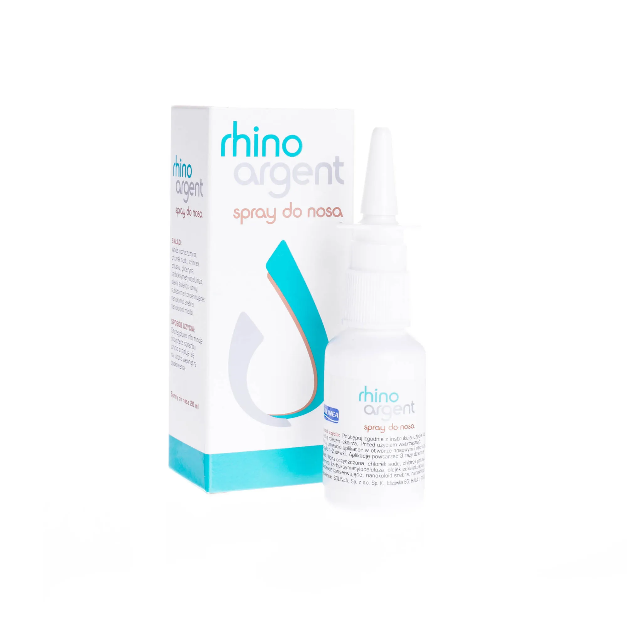 Rhinoargent, spray do nosa, 20 ml 