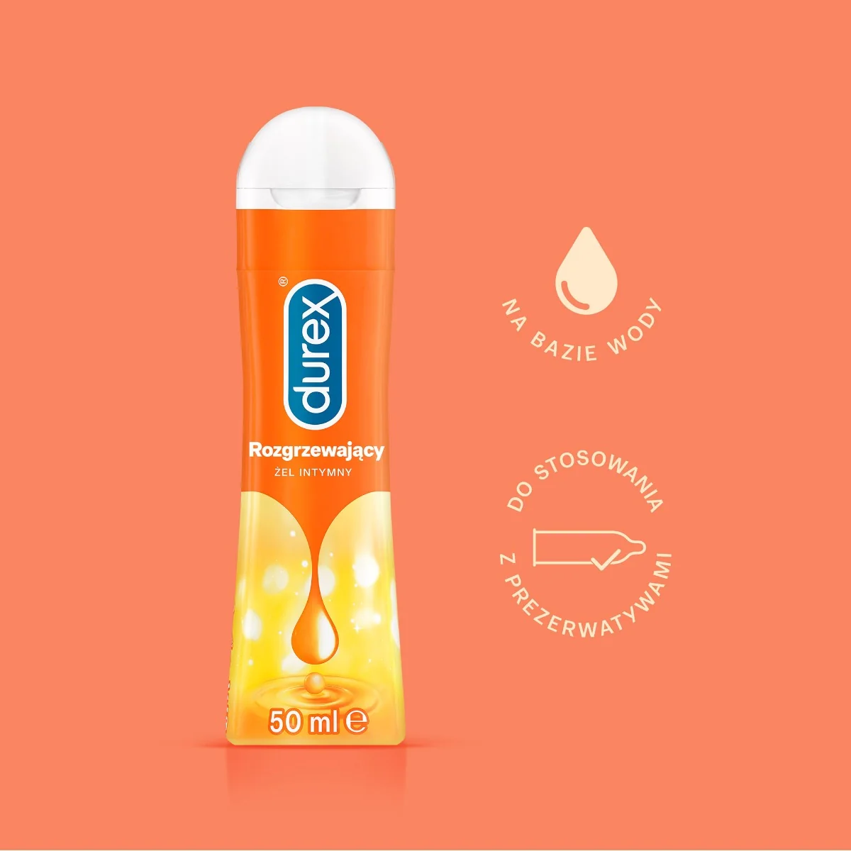 Durex Play żel intymny potęgujący doznania, 50 ml
