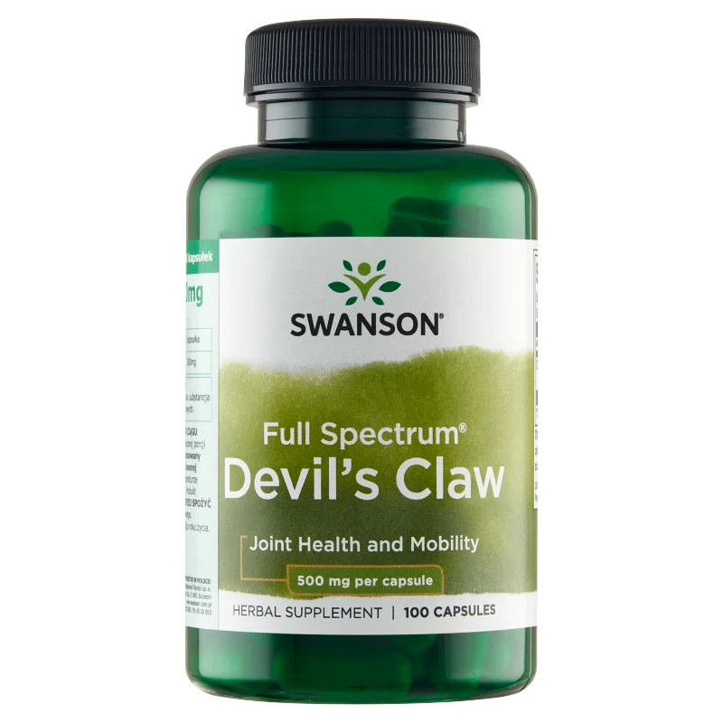 Swanson Devil's Claw suplement diety, 100 kapsułek
