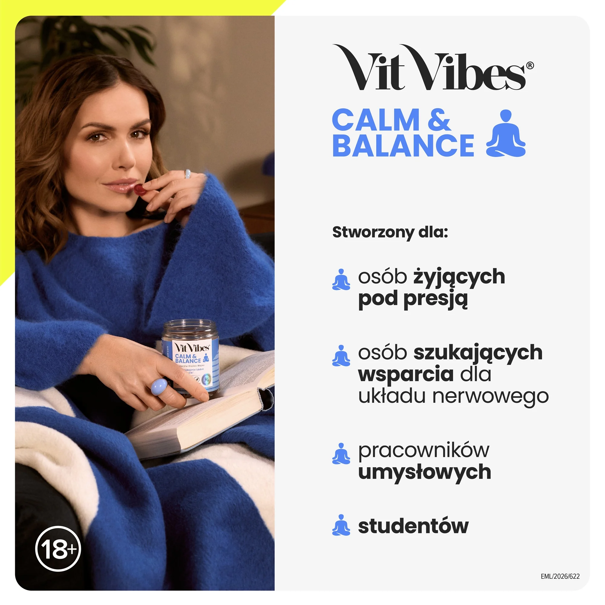 Vit Vibes® Calm & Balance 60 żelek