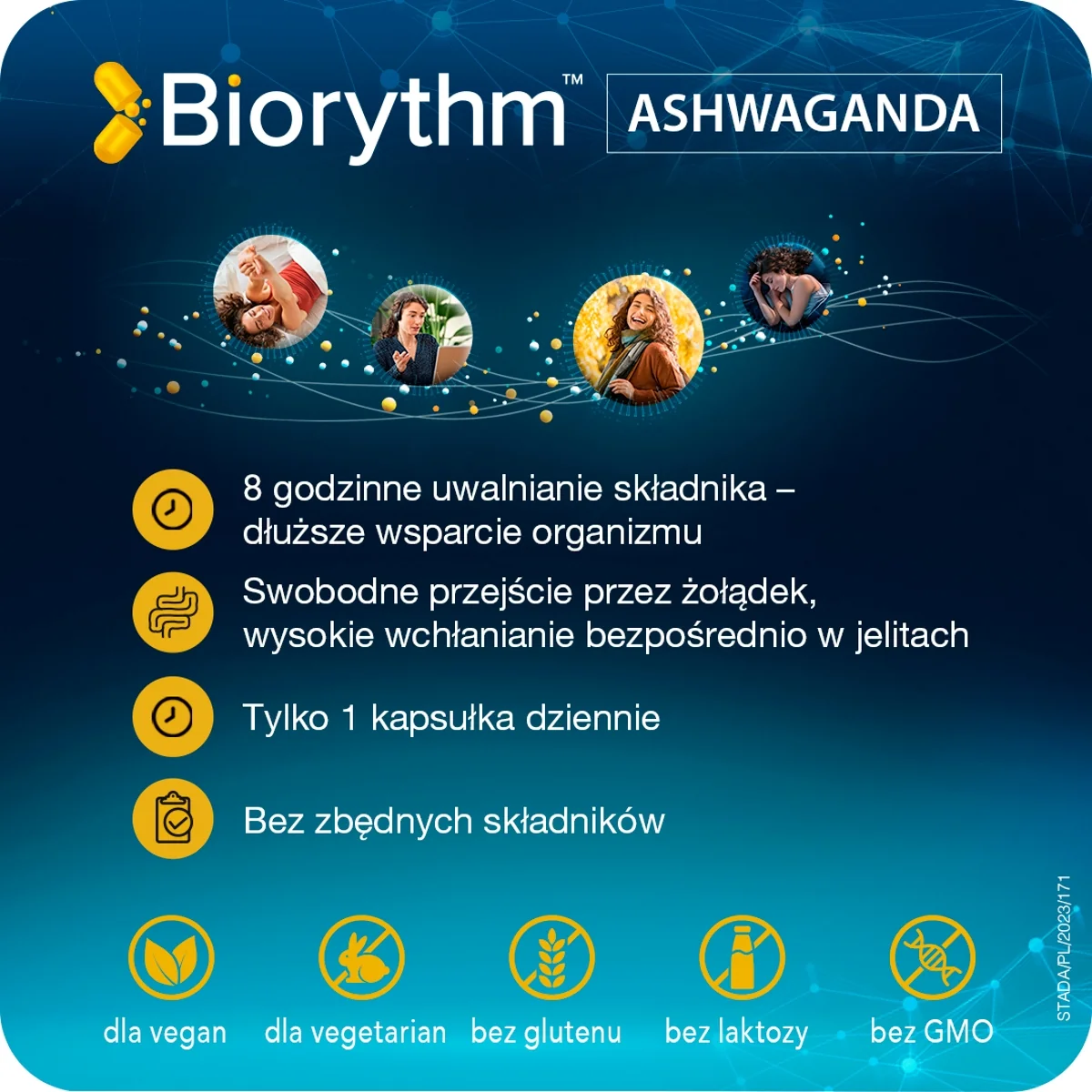 BIOrythm Ashwagandha 200 mg 30 kapsułek