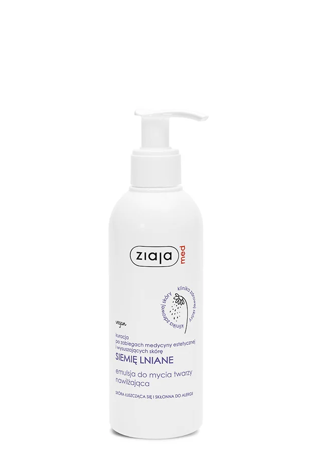 Med Siemię Lniane emulsja do twarzy, 190 ml