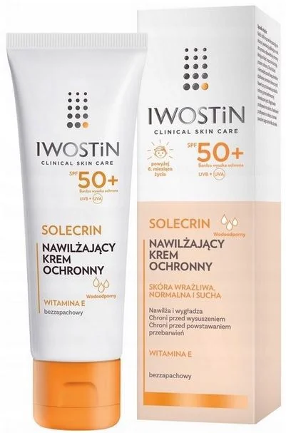 Iwostin Solecrin krem ochronny SPF 50+, 50 ml