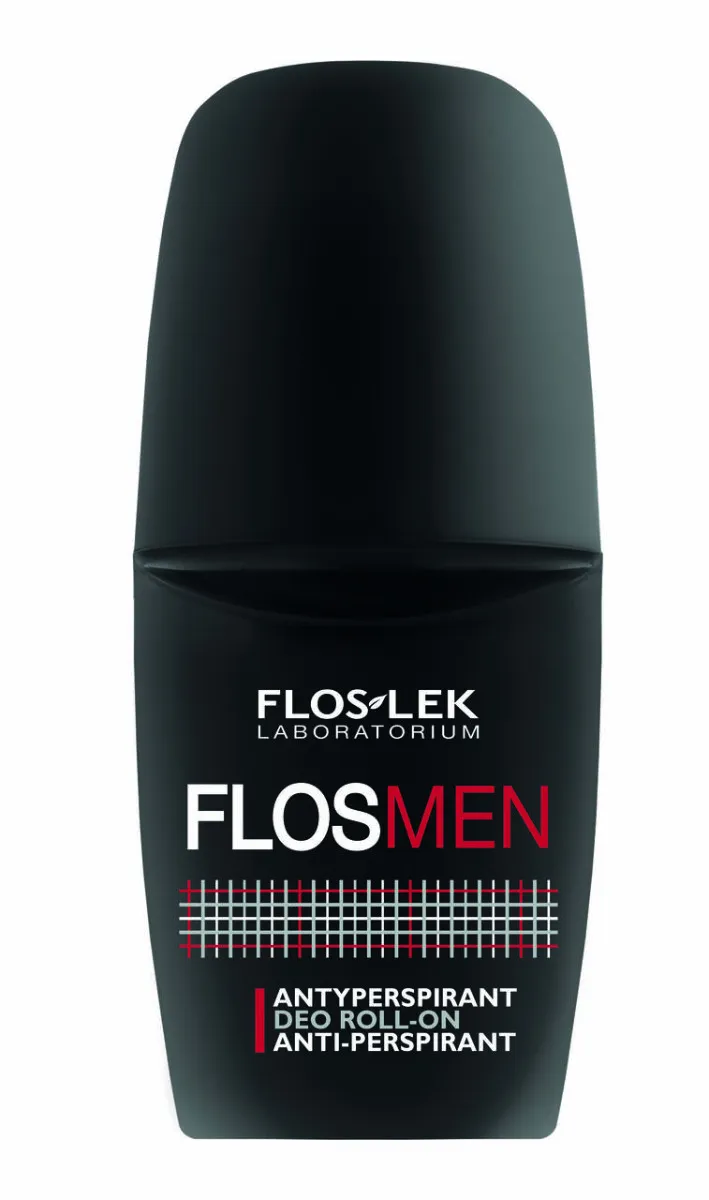 Floslek Flosmen, antyperspirant, roll-on, 50 ml