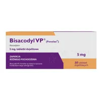 Bisacodyl VP, 5 mg, import równoległy, 30 tabletek dojelitowych