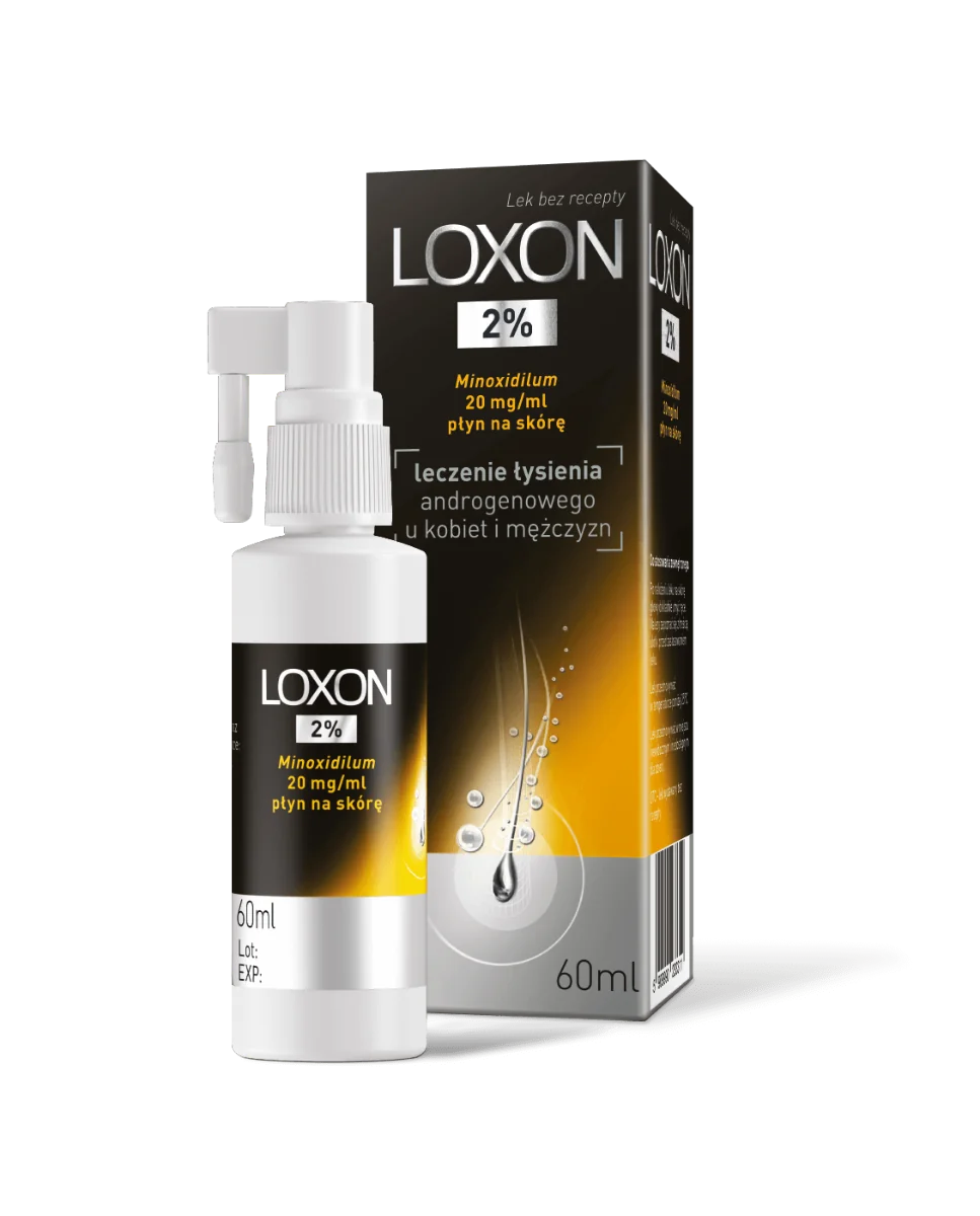 Loxon 2% 20 mg/ml, płyn na skórę, 60 ml