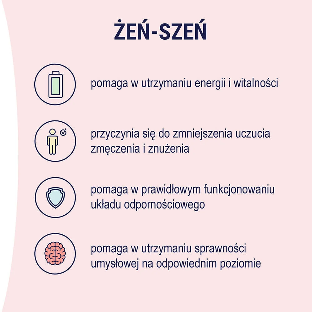 Naturell Żeń-szeń 60 tabletek