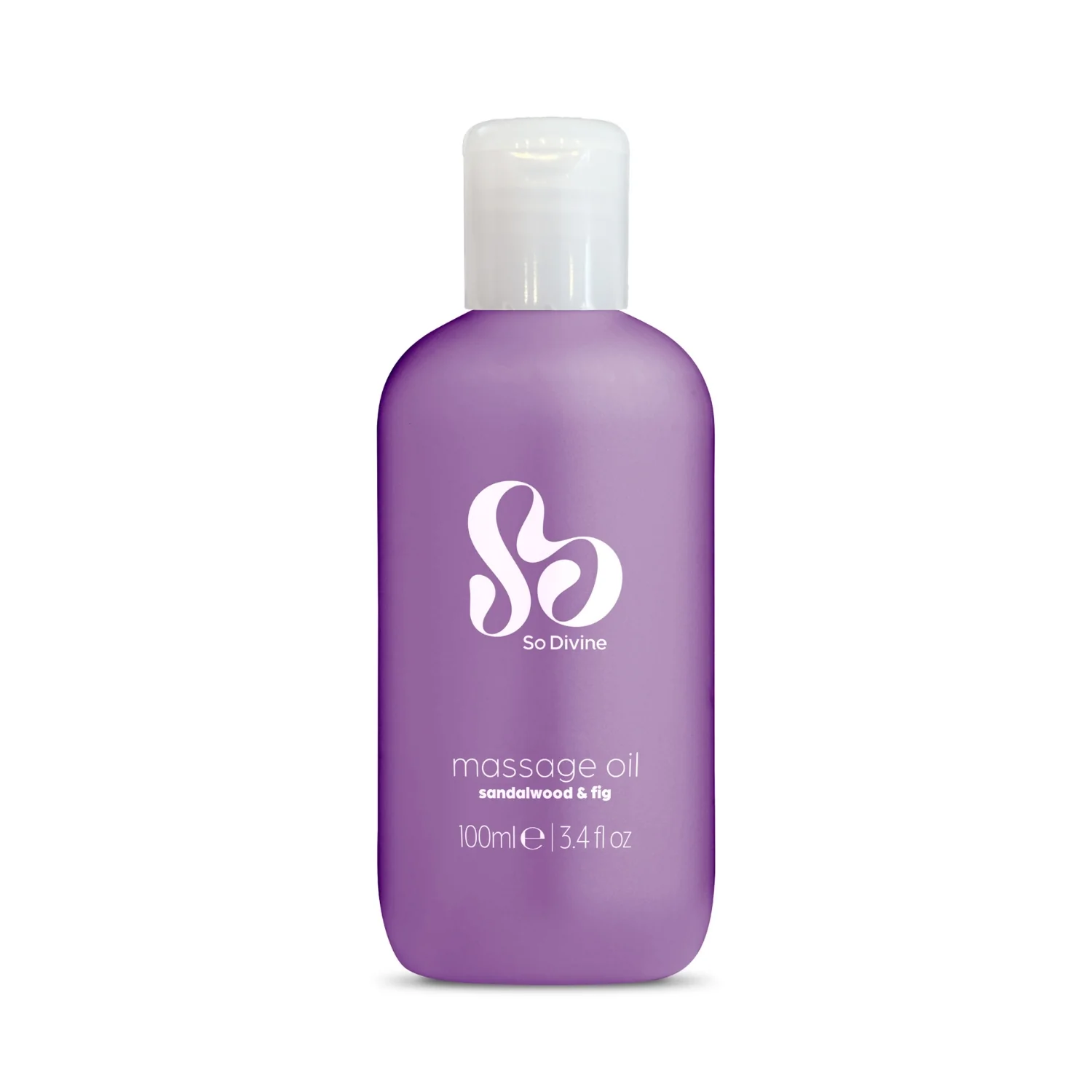 So Divine Massage Oil olejek do masażu o zapachu figi i drzewa sandałowego, 100 ml