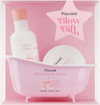 Nacomi Zestaw Cloud Cream Dream żel pod prysznic, 300 ml + masło Nacomi Zestaw Cloud Cream Dream żel pod prysznic, 300 ml + masło
