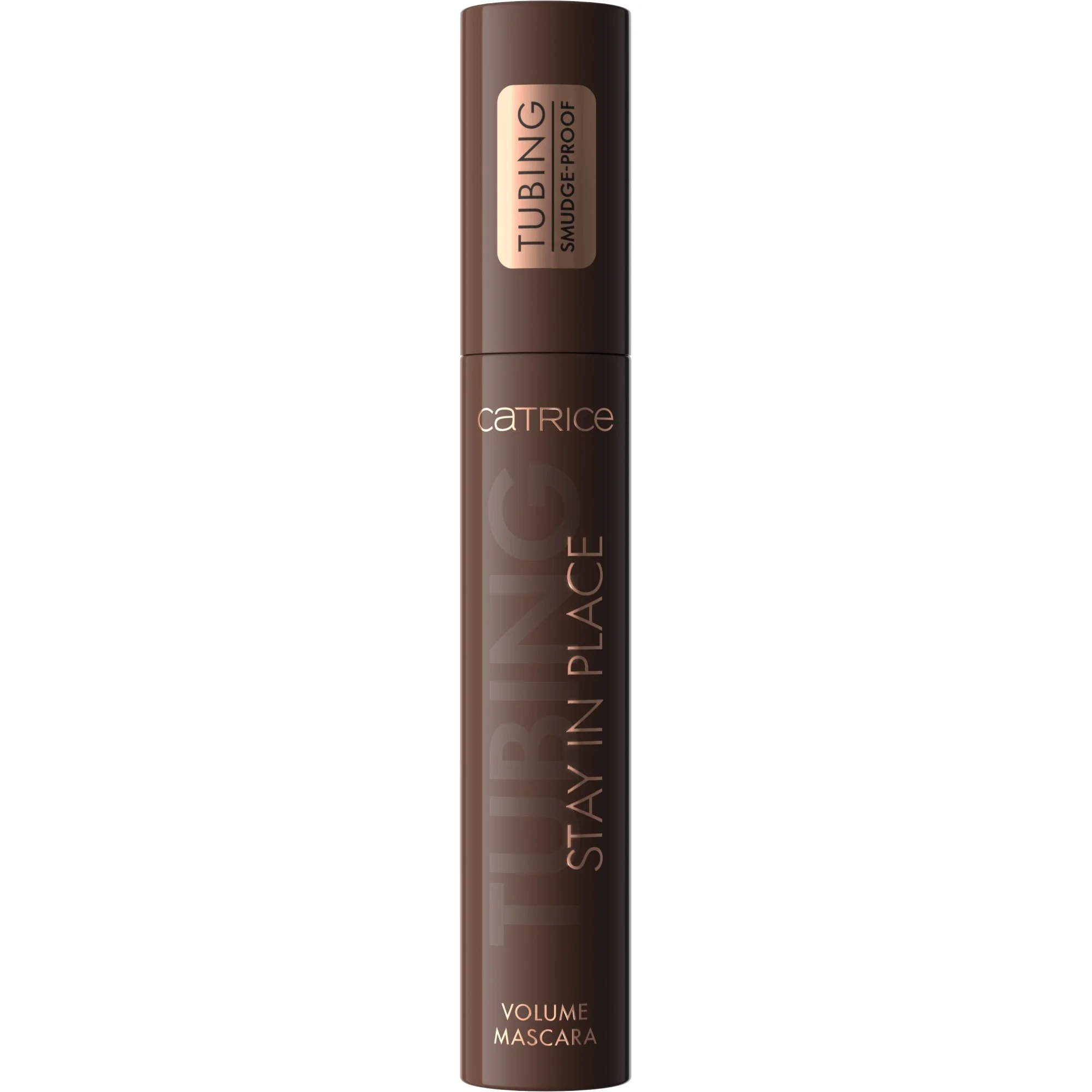 CATRICE Tubing Stay In Place maskara pogrubiająca 020 Panda-Proof Brown, 11 ml