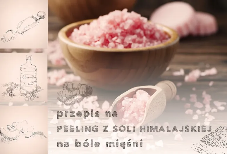 Peeling po treningu? Relaksujący mięśnie peeling do ciała z różową solą himalajską