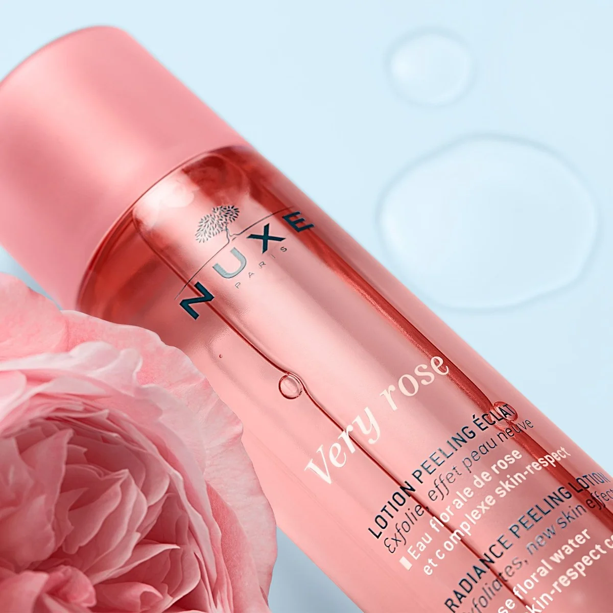 Nuxe Very Rose peeling rozświetlająco-złuszczający, 200 ml