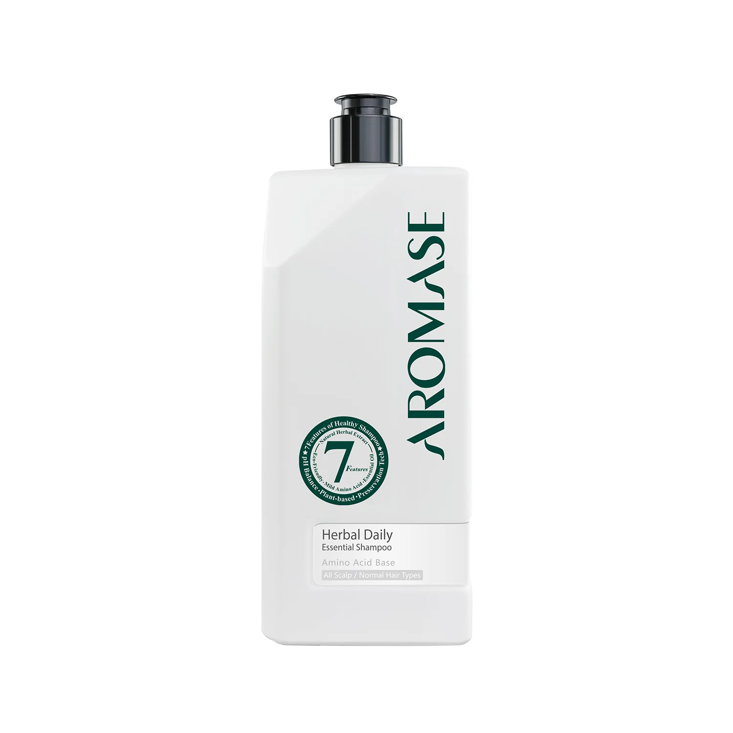 Aromase Herbal Daily ziołowy szampon codzienny do każdego typu skóry głowy, 520 ml