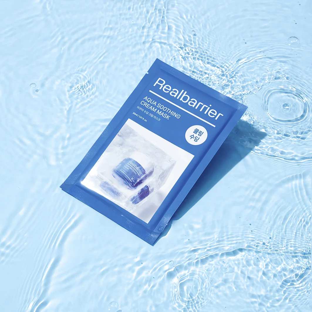 Real Barrier Aqua Soothing Tissue Mask maska w płachcie, 30 ml