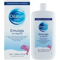 Oilatum Baby, emulsja do kapieli dla niemowląt od 1 dnia życia, 500 ml