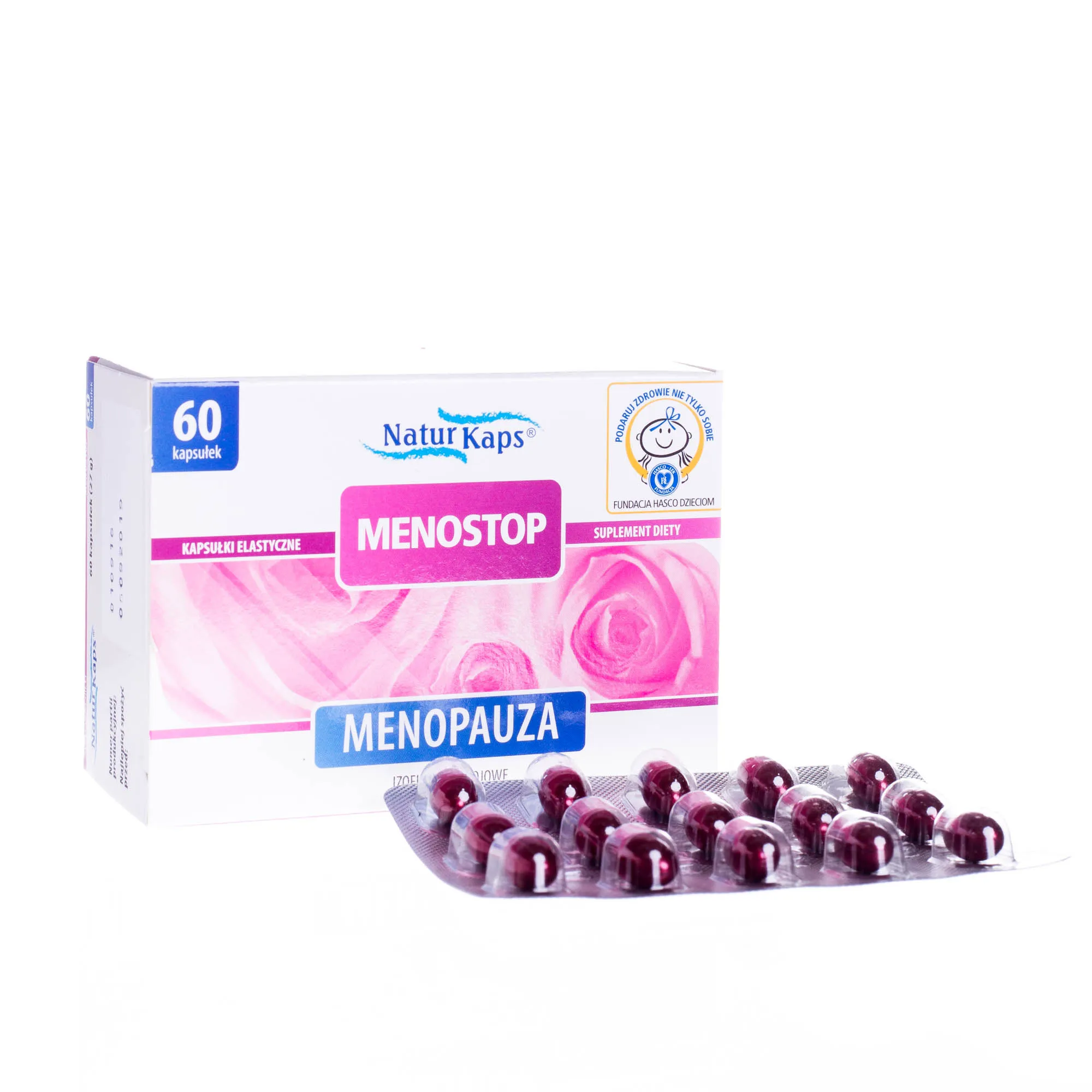 NaturKaps Menostop Menopauza, suplement diety, 60 kapsułek 