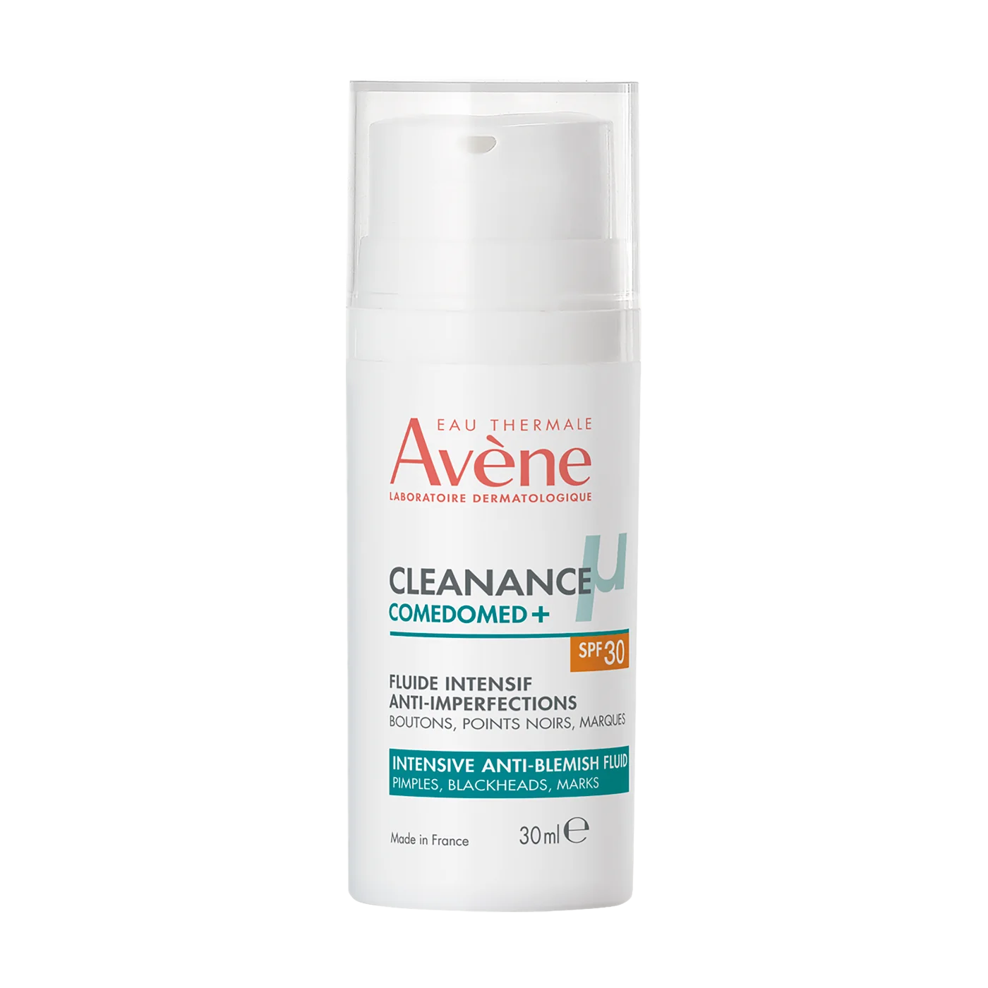 Avène Cleanance Comedomed+ intensywny fluid przeciw niedoskonałościom SPF 30, 30 ml