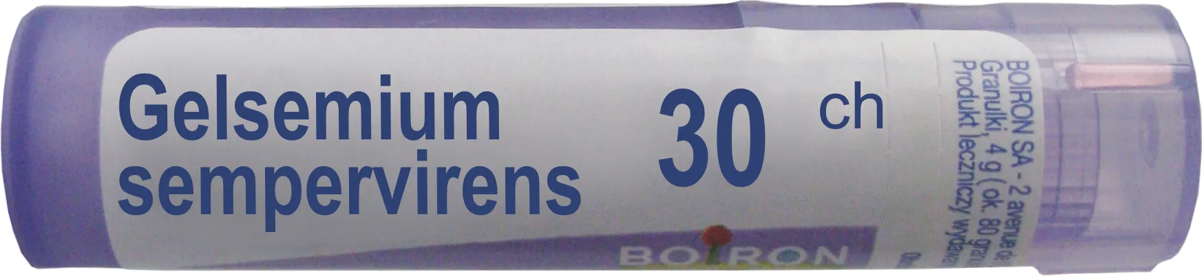Boiron Gelsemium sempervirens 30 CH, granulki, 4 g