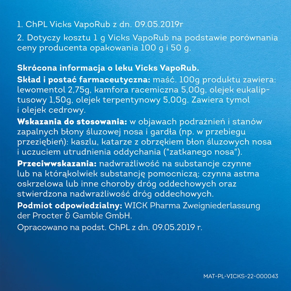 Vicks VapoRub maść 50 g