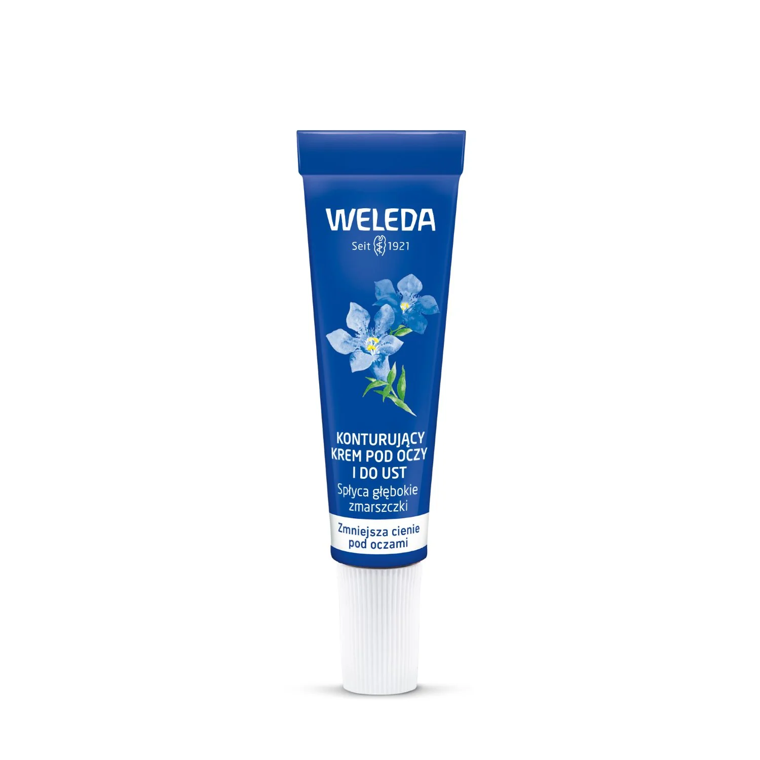 Weleda konturujący krem pod oczy i do ust z goryczką letnią i szarotką alpejską, 10 ml