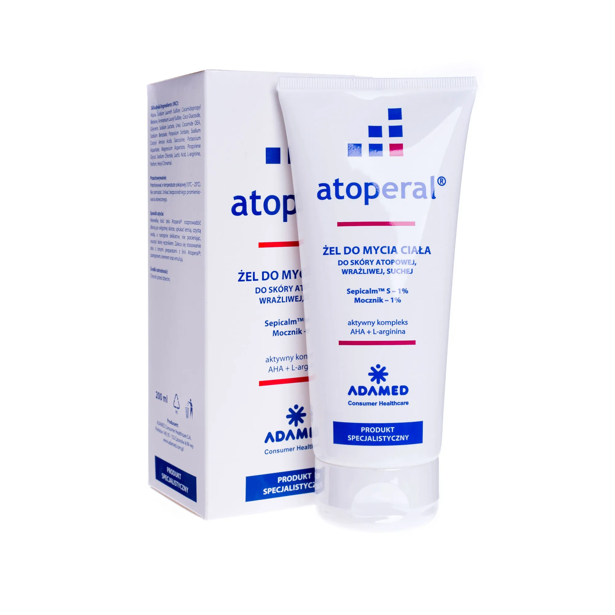 Atoperal, żel do mycia ciała do skóry atopowej, wrażliwej, suchej, 200 ml 