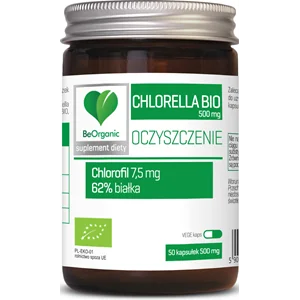 BeOrganic Chlorella BIO OCZYSZCZENIE 50 kapsułek