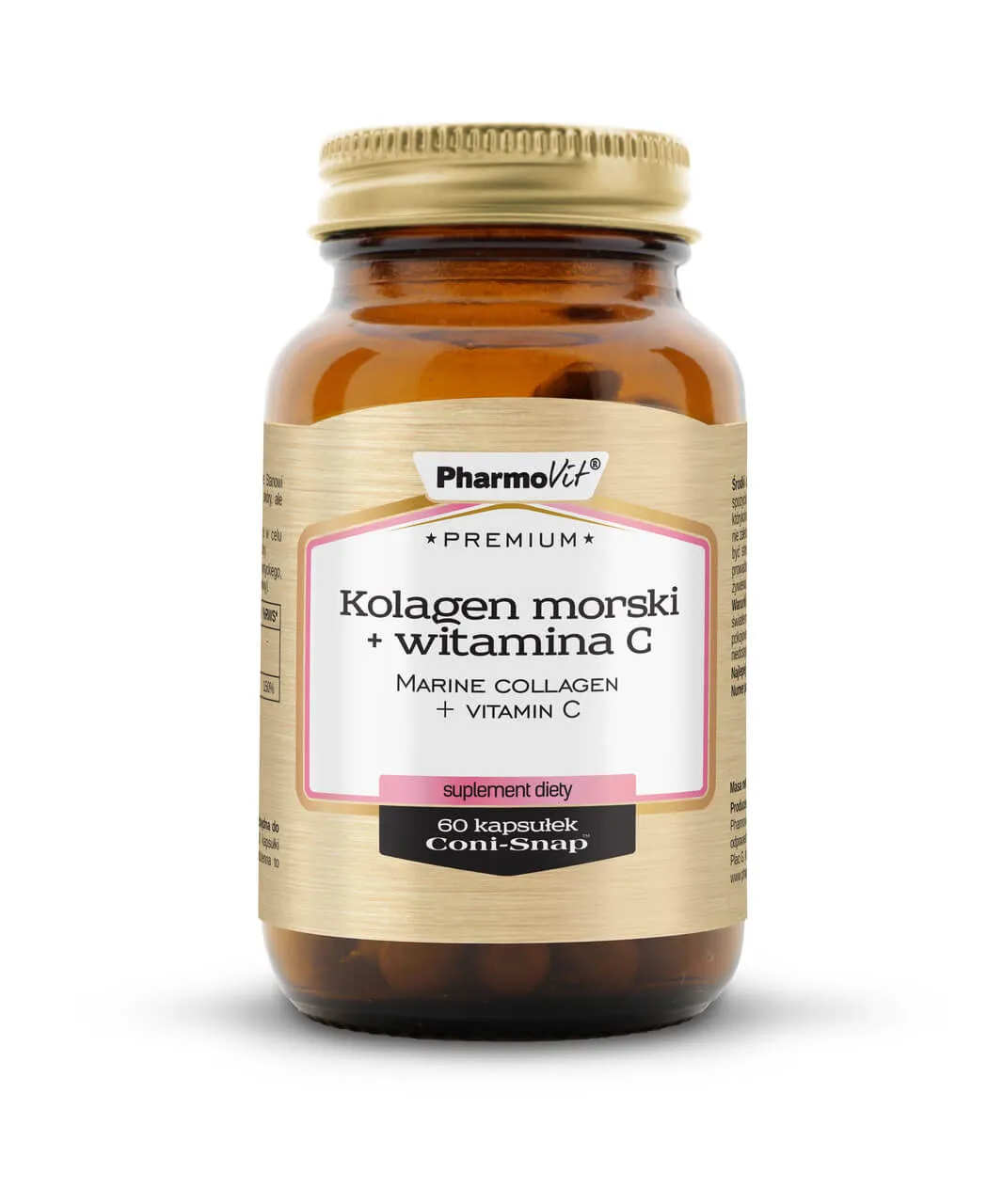 Premium Kolagen Morski Pharmovit, suplement diety, 60 kapsułek