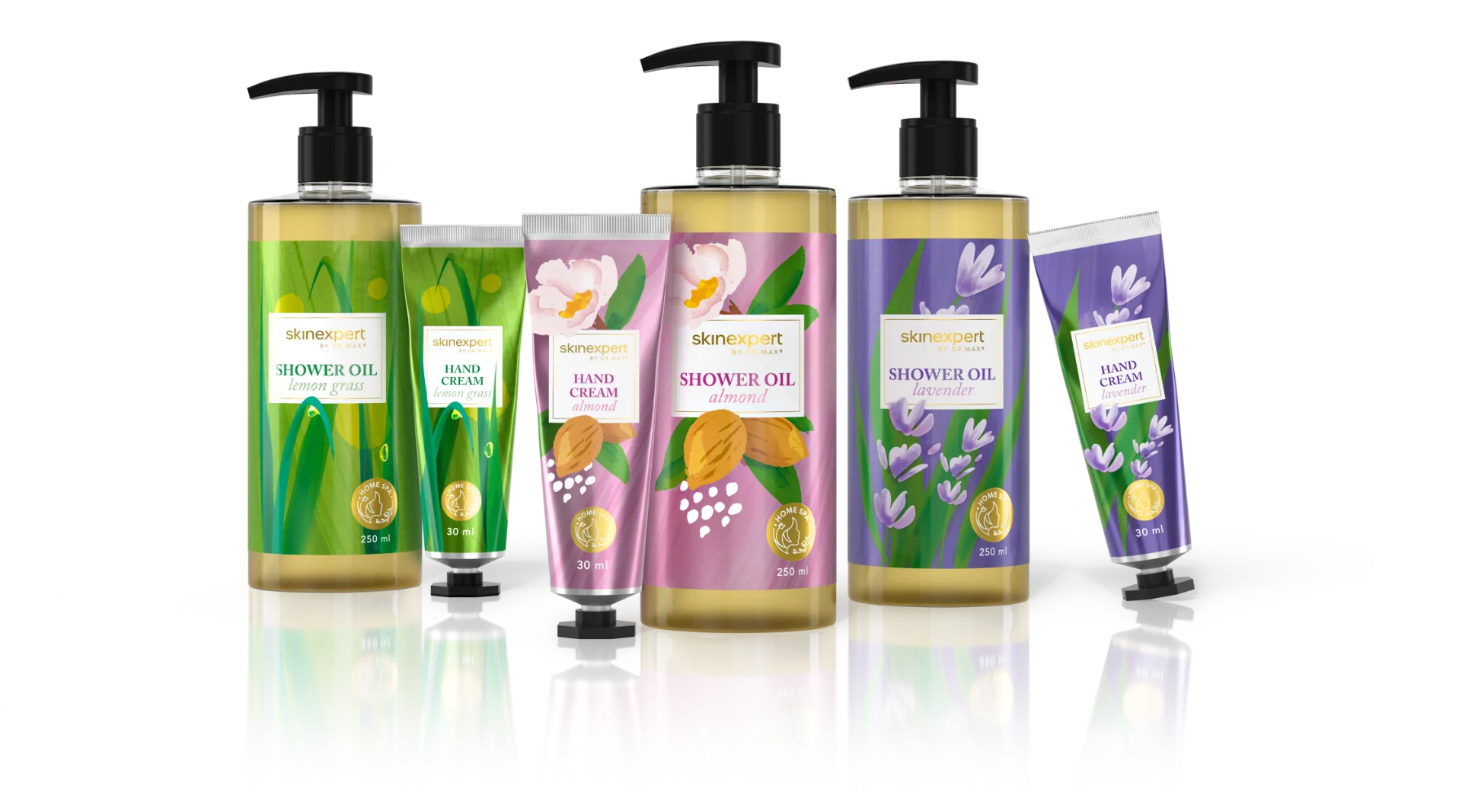 Skinexpert by Dr. Max® Home Spa Olejek pod prysznic Lawenda, 250 ml