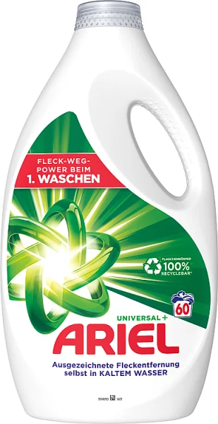 Ariel Brilliant Clean Universal+ płyn do prania, 60 prań