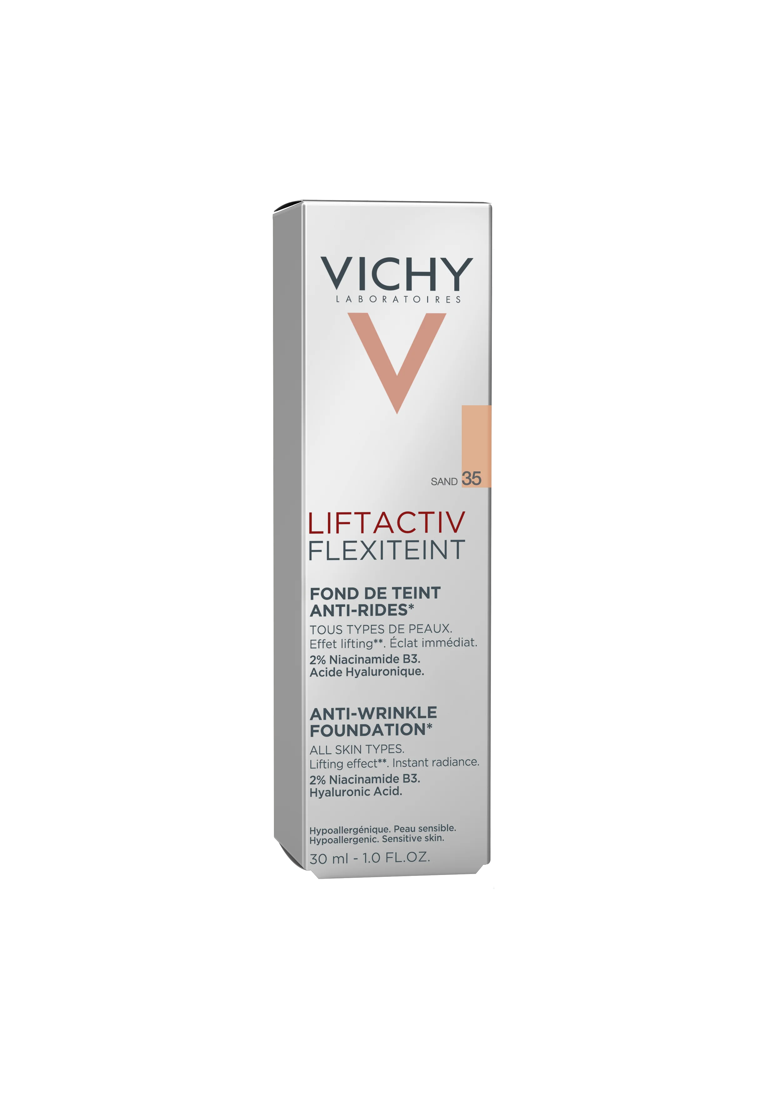 Vichy Liftactiv Flexiteint 35 Sand podkład wygładzający zmarszczki, 30 ml