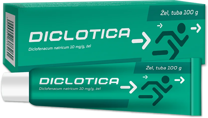 Diclotica 10 mg/g, żel, 100 g