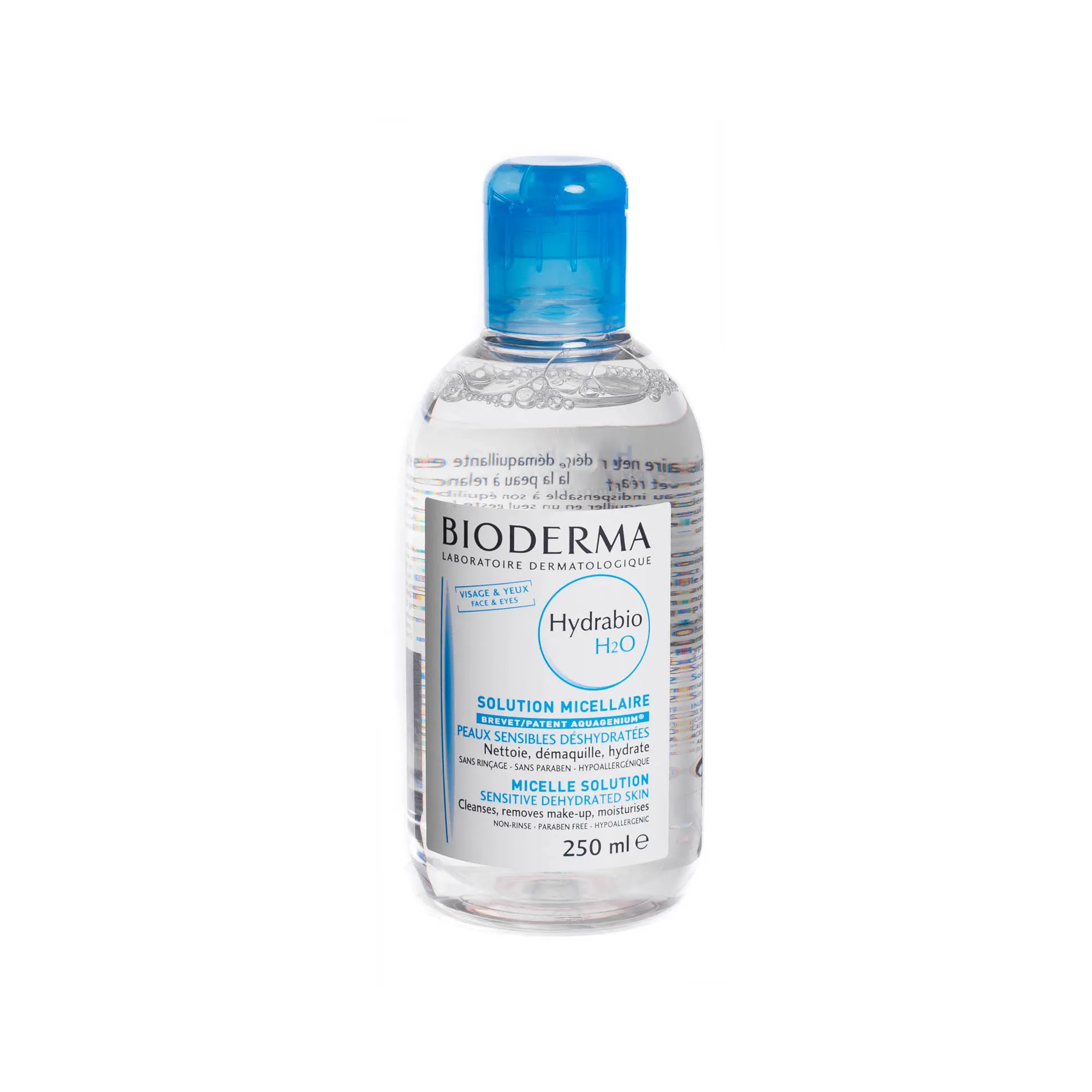 Bioderma Hydrabio H2O, roztwór micelarny, 250 ml 
