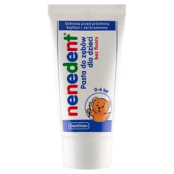 Nenedent pasta do zębów dla dzieci, bez fluoru, 50 ml