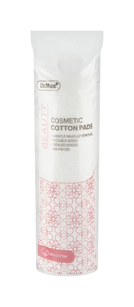 Cotton pads Dr. Max, płatki kosmetyczne 80 sztuk