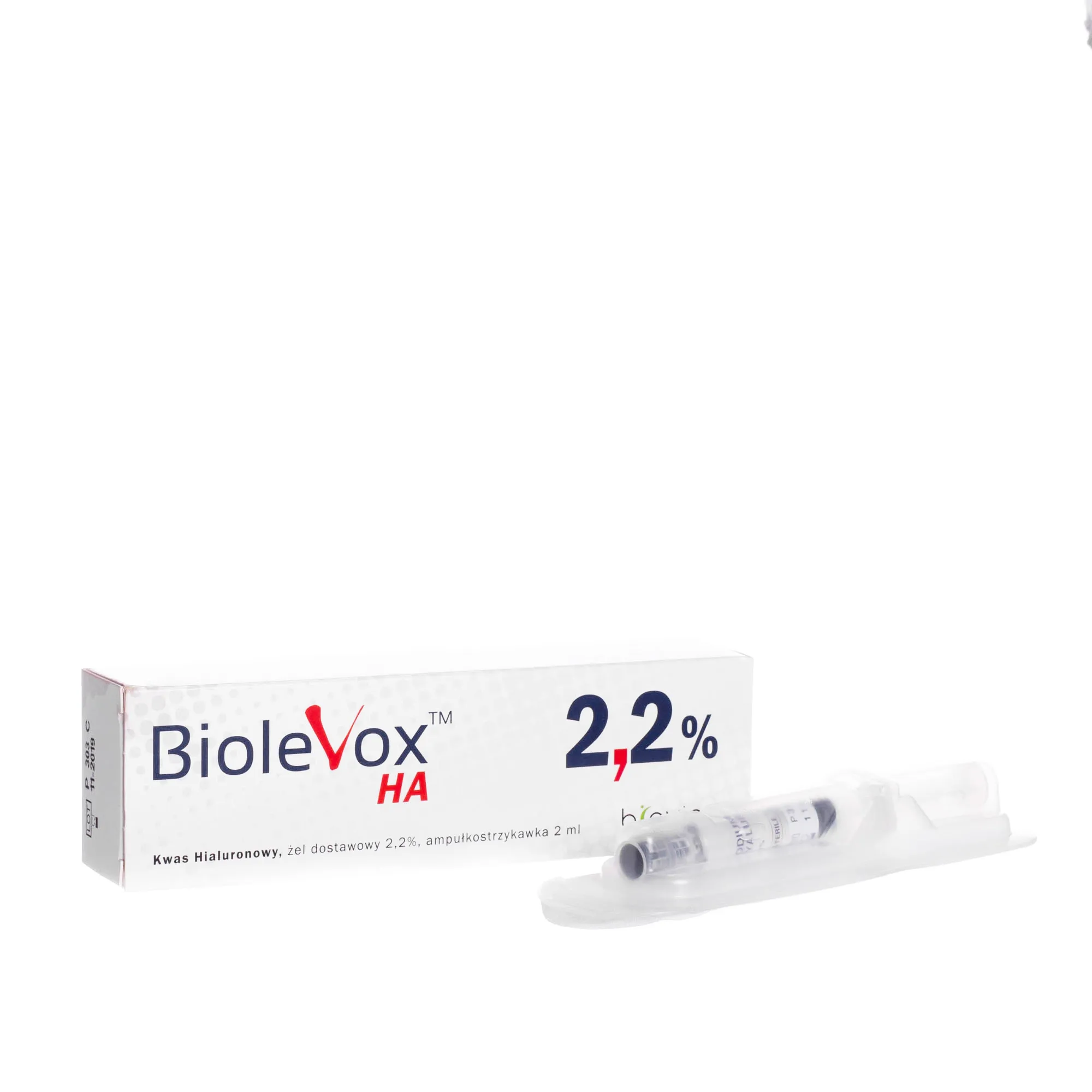 Biolevox HA, kwas hialuronowy, żel dostawowy 2,2%, ampułko strzykawka 2ml 