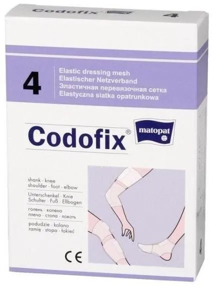 Codofix 4, elastyczna siatka opatrunkowa, 1 sztuka