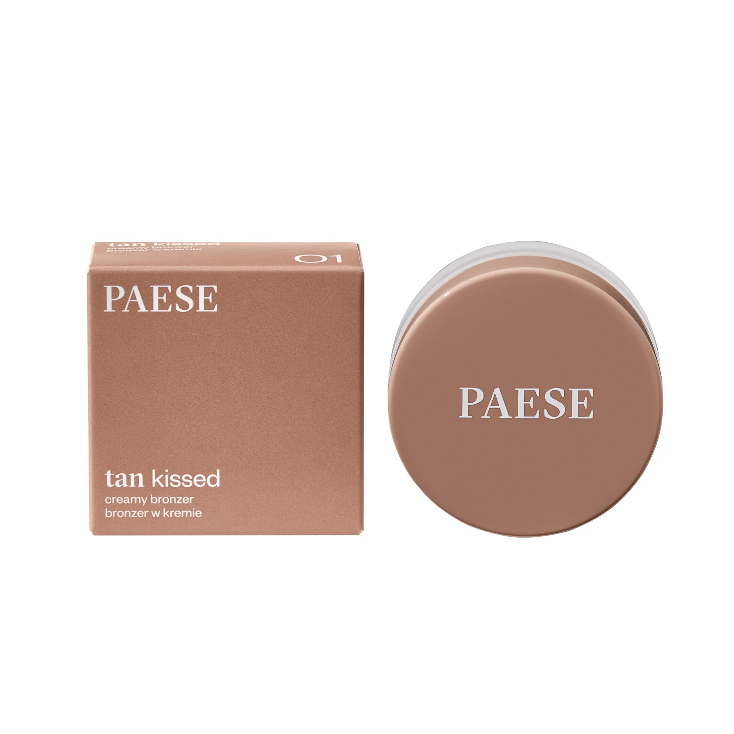 Paese kremowy bronzer Tan Kissed 01, 12 g