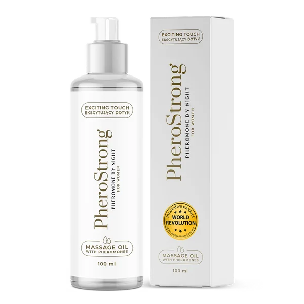 PheroStrong by Night for Women olejek do masażu z feromonami dla kobiet, 100 ml