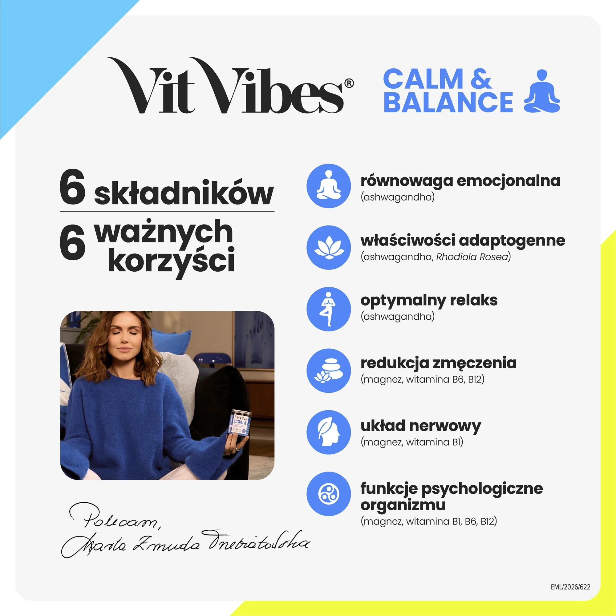 Vit Vibes® Calm & Balance 60 żelek