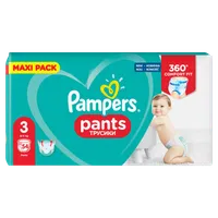 Pampers Pants, pieluchomajtki, rozmiar 3, 6-11 kg, 54 sztuki