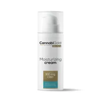 CannabiGold Ultra Care Mois Cream, krem nawilżający do skóry suchej i wrażliwej, 50 ml