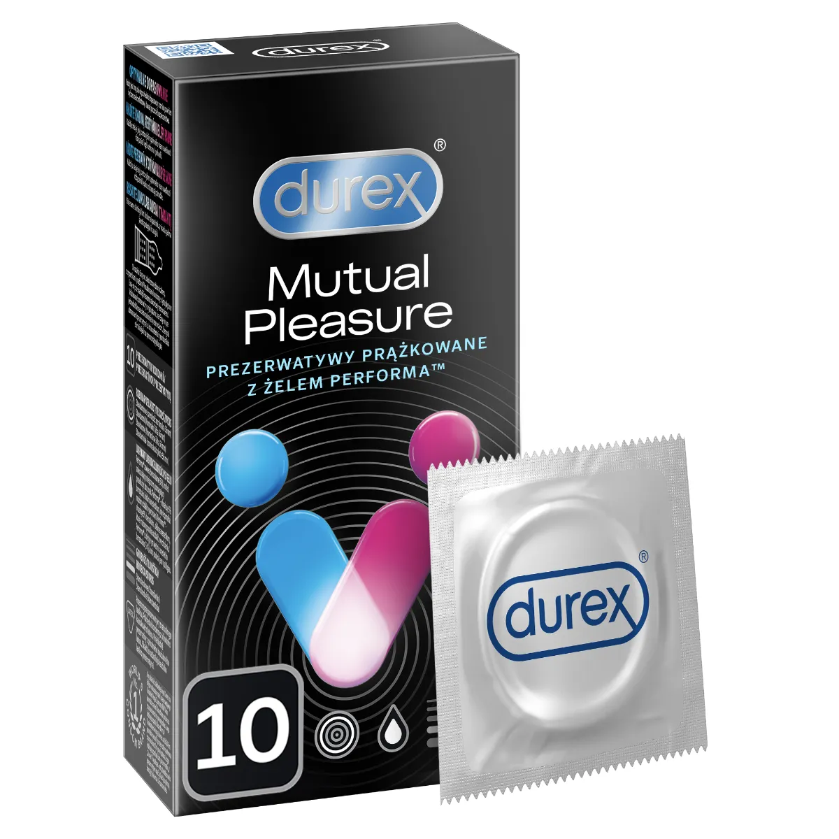 Prezerwatywy Durex Performax Intense, 10 szt. 