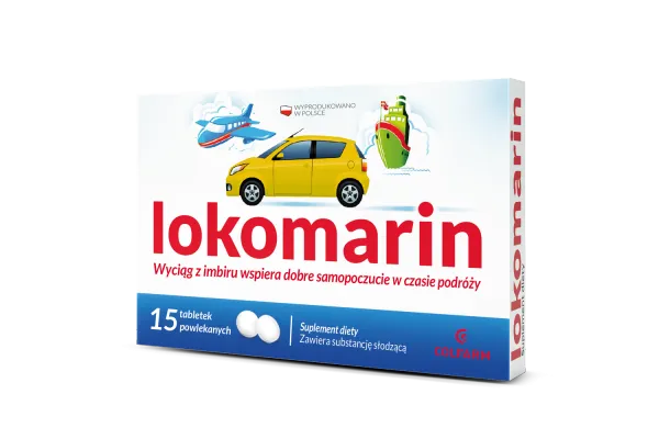 Lokomarin, suplement diety, 15 tabletek